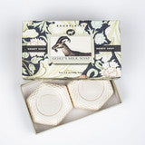 Baudelaire Honey Goat's Milk Soaps (2)  in Gift Box