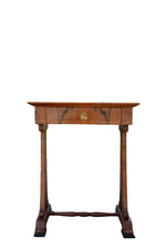 Load image into Gallery viewer, Vintage Walnut Side Table with Drawer
