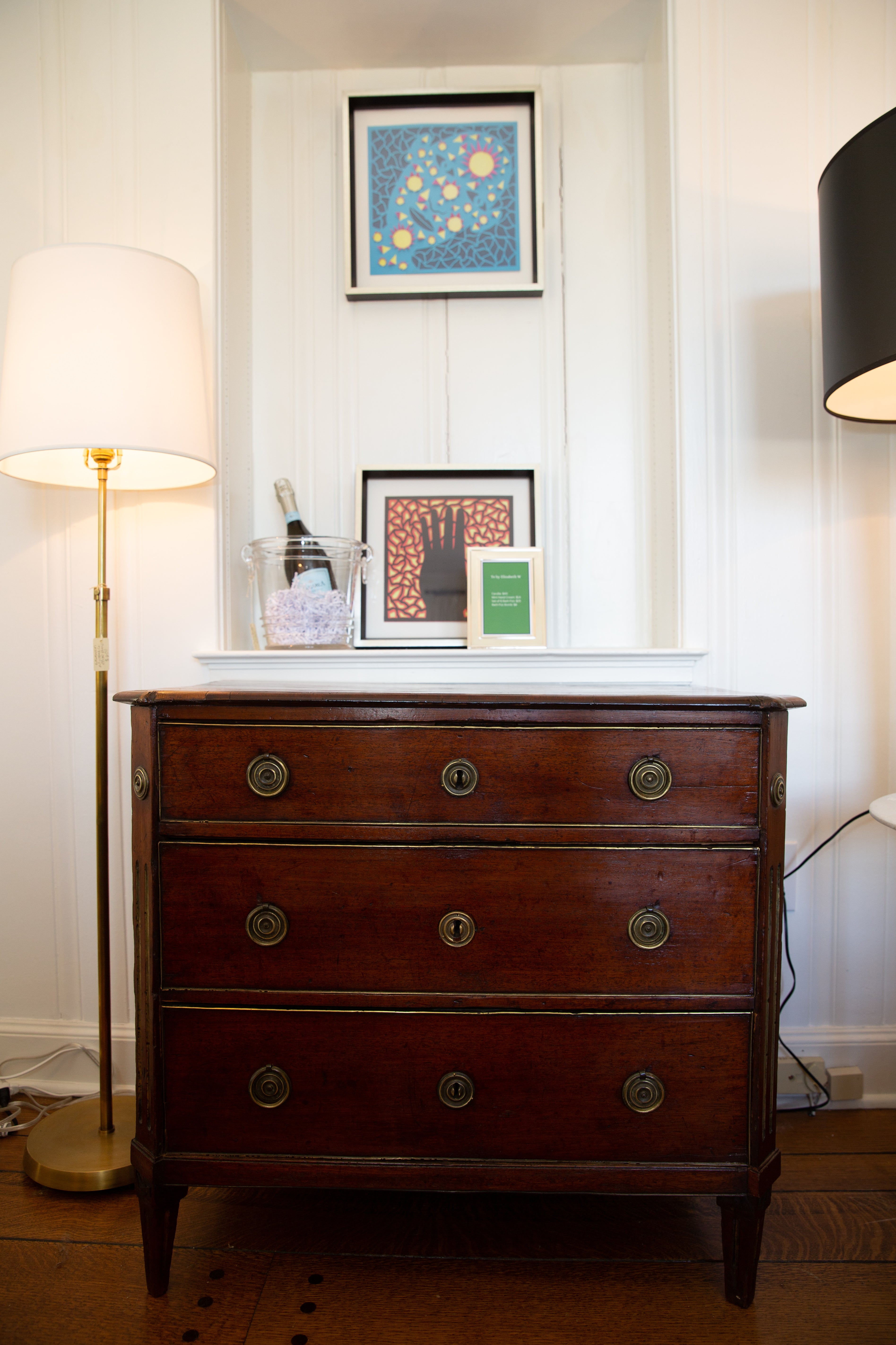 Directoire Period 19th C. French Three-drawer Commode.