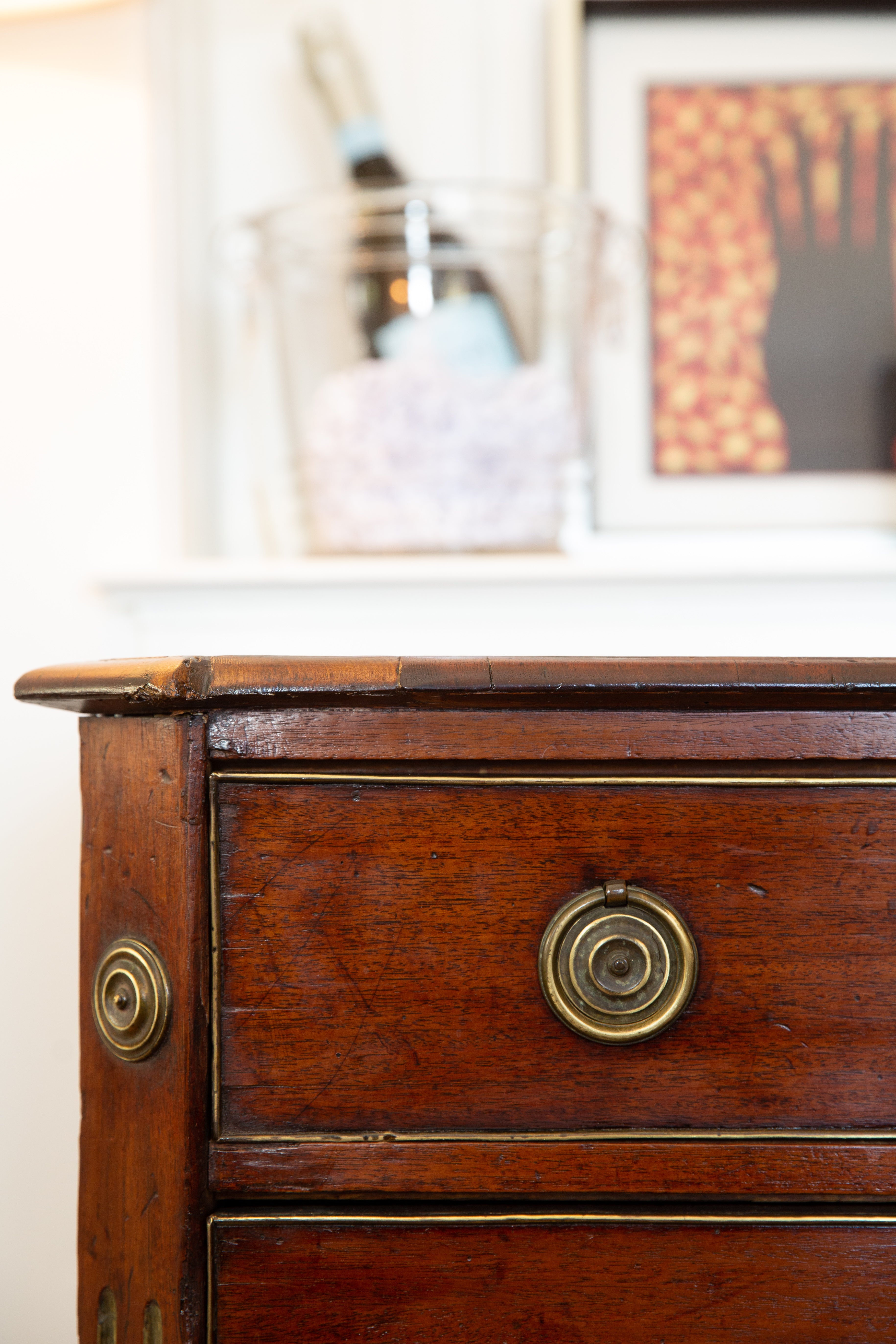 Directoire Period 19th C. French Three-drawer Commode.