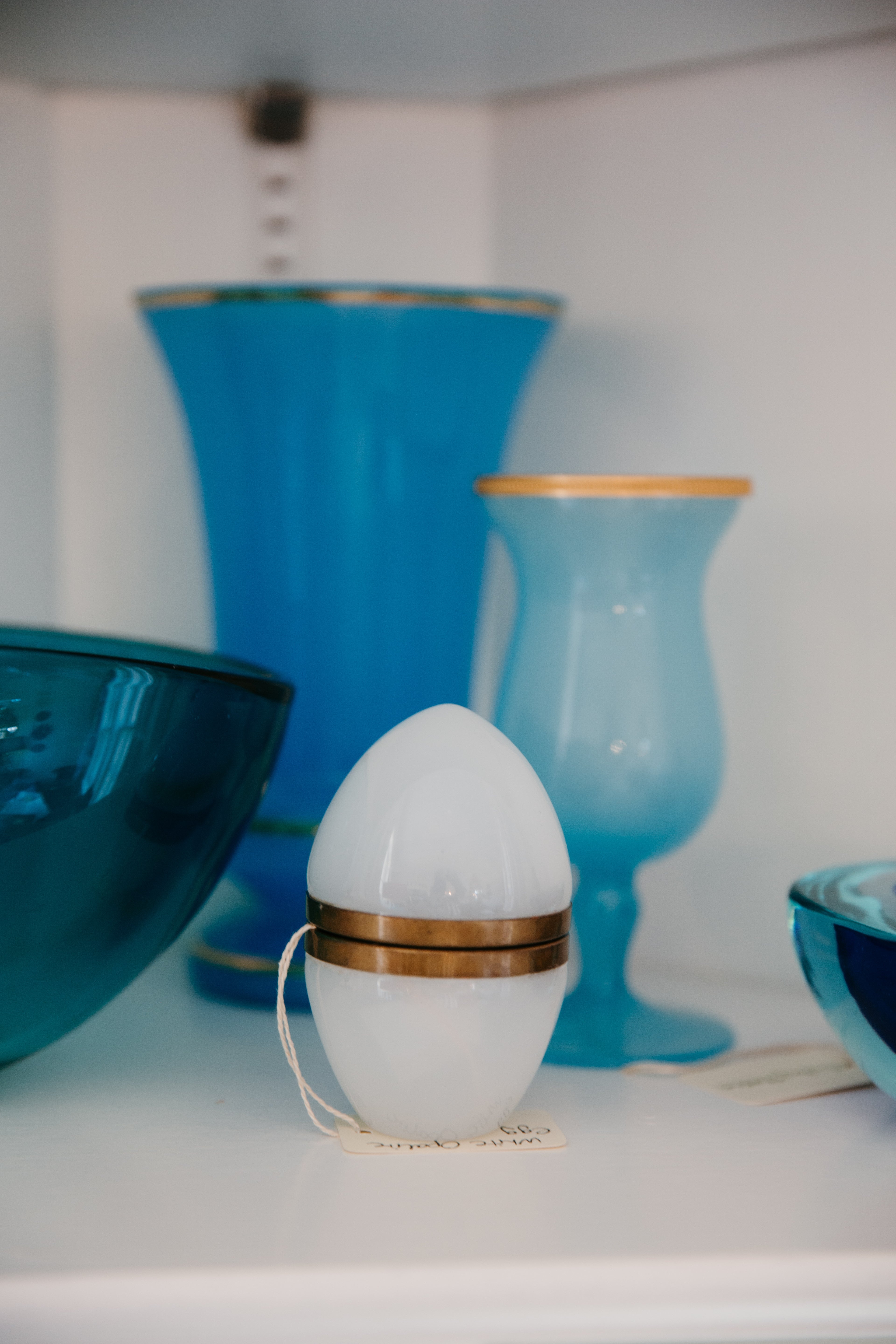 White Opaline Egg