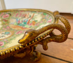 Load image into Gallery viewer, Chinese Export Rose Medallion Ormolu Mounted Bowl

