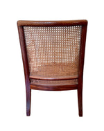 Load image into Gallery viewer, Antique English Regency Mahogany Bergere Library Chair
