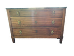 Load image into Gallery viewer, Antique French Directoire Commode with Marble Top
