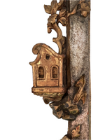 Load image into Gallery viewer, Antique Louis XV Style Silver and Gold Leaf Carved Console and Mirror
