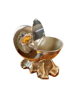 Load image into Gallery viewer, Late 19th C. English Silver Plate Nautilus Spoon Warmer
