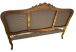 Load image into Gallery viewer, 19th C. Louis XV Style Gilded Settee
