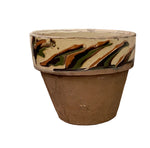 Load image into Gallery viewer, Hungarian Slip Painted Terracotta Pot
