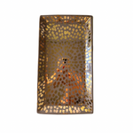 Load image into Gallery viewer, Paul Schneider Dappled Gold Rectangle Tray
