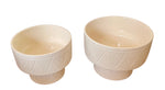 Load image into Gallery viewer, Moroccan Ceramic White Nesting Bowls
