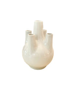 Load image into Gallery viewer, White Porcelain Tulipiere
