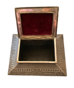 Load image into Gallery viewer, Late 19th Century Silver Plated Sarcophagus Form Tea Box
