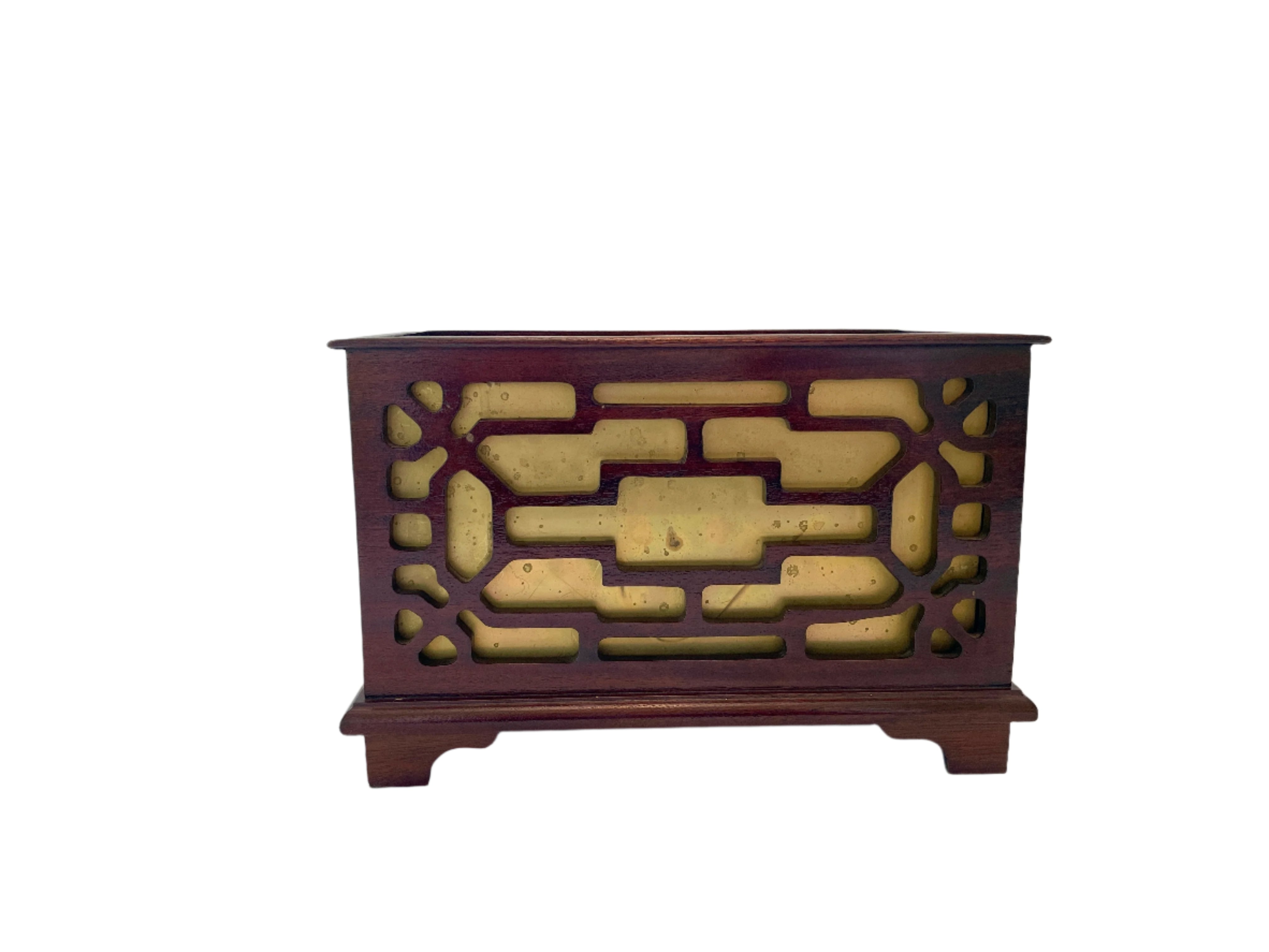 Vintage Chinese Chippendale Planter