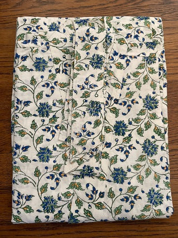 Block Printed Cotton Robes Long Length