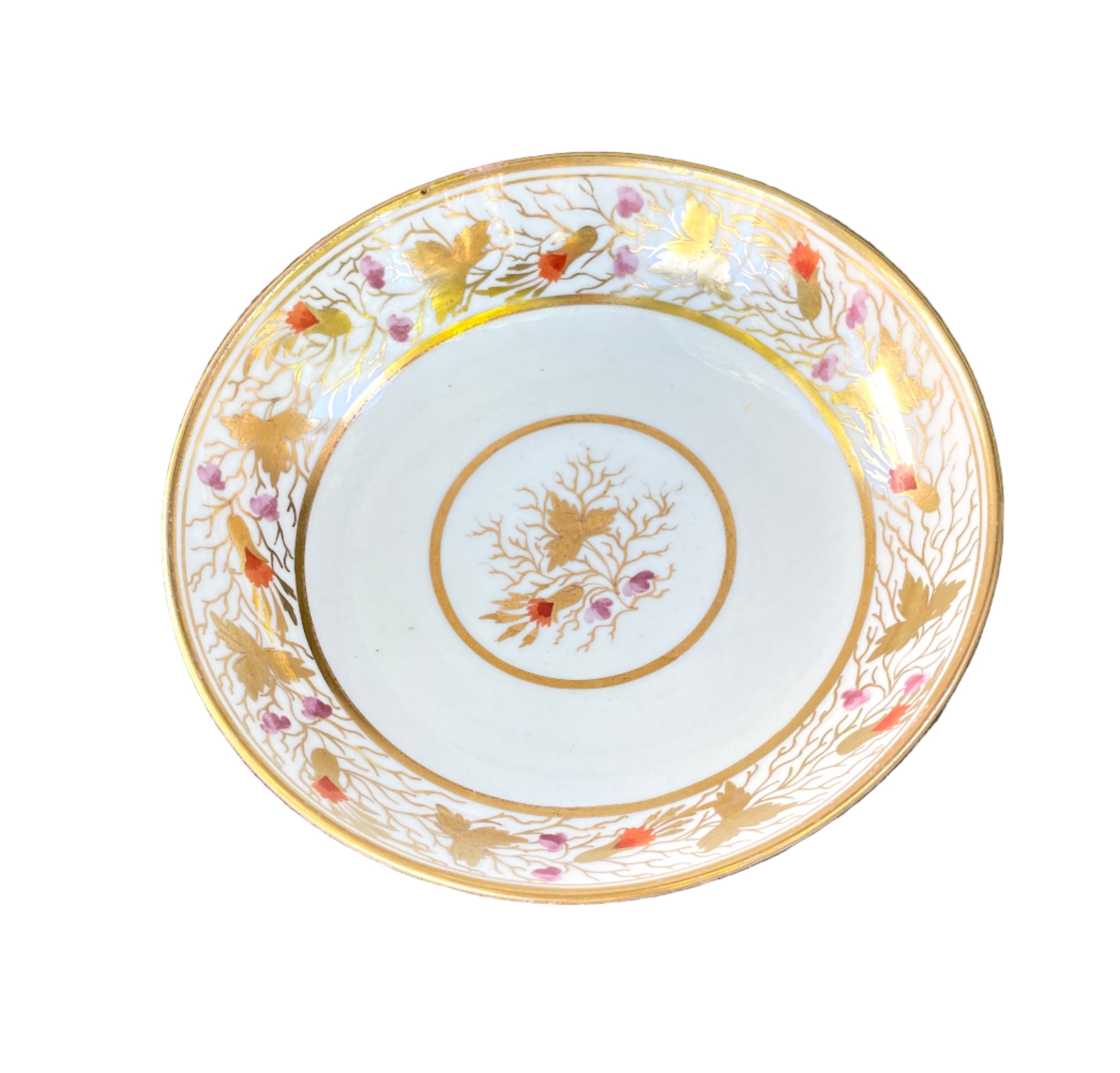 Early 19th C. English Gilt Lustrewear Saucer