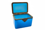 Load image into Gallery viewer, Antique French Blue Opaline Glass Box
