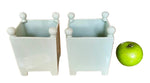 Load image into Gallery viewer, Pair of Celadon Glazed Porcelain Limoges French Cachepots

