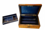 Load image into Gallery viewer, 19th C. English Gentlemen's  Burl Dresser Box
