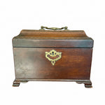Load image into Gallery viewer, 18th C. Georgian Mahogany Tea Caddy
