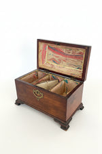 Load image into Gallery viewer, 18th C. Georgian Mahogany Tea Caddy
