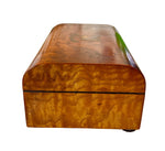 Load image into Gallery viewer, 19th C. English Gentlemen's  Burl Dresser Box

