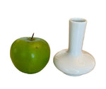 Load image into Gallery viewer, Glazed White Porcelain Bud Vase "Jeannie"
