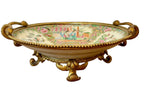 Load image into Gallery viewer, Chinese Export Rose Medallion Ormolu Mounted Bowl
