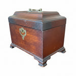 Load image into Gallery viewer, 18th C. Georgian Mahogany Tea Caddy
