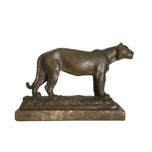 Bronze Lioness Sculpture