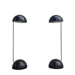 Load image into Gallery viewer, Pair of 1980s Black Italian Tronconi Illuminazione Desk Lamps
