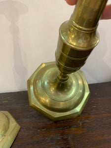 Brass Tall Candlesticks (Pair)