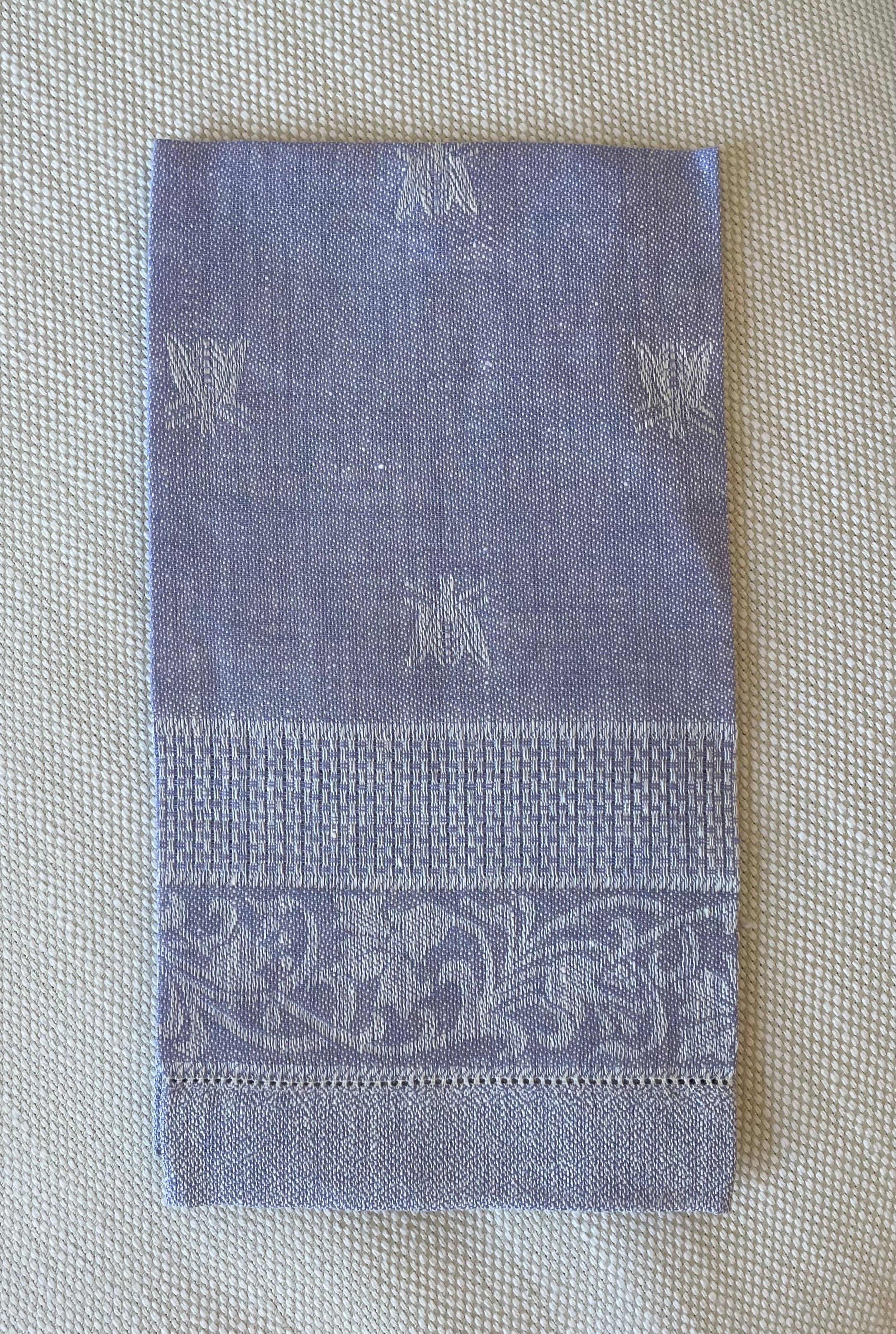 Woven Italian Cotton and Linen Hand Towels