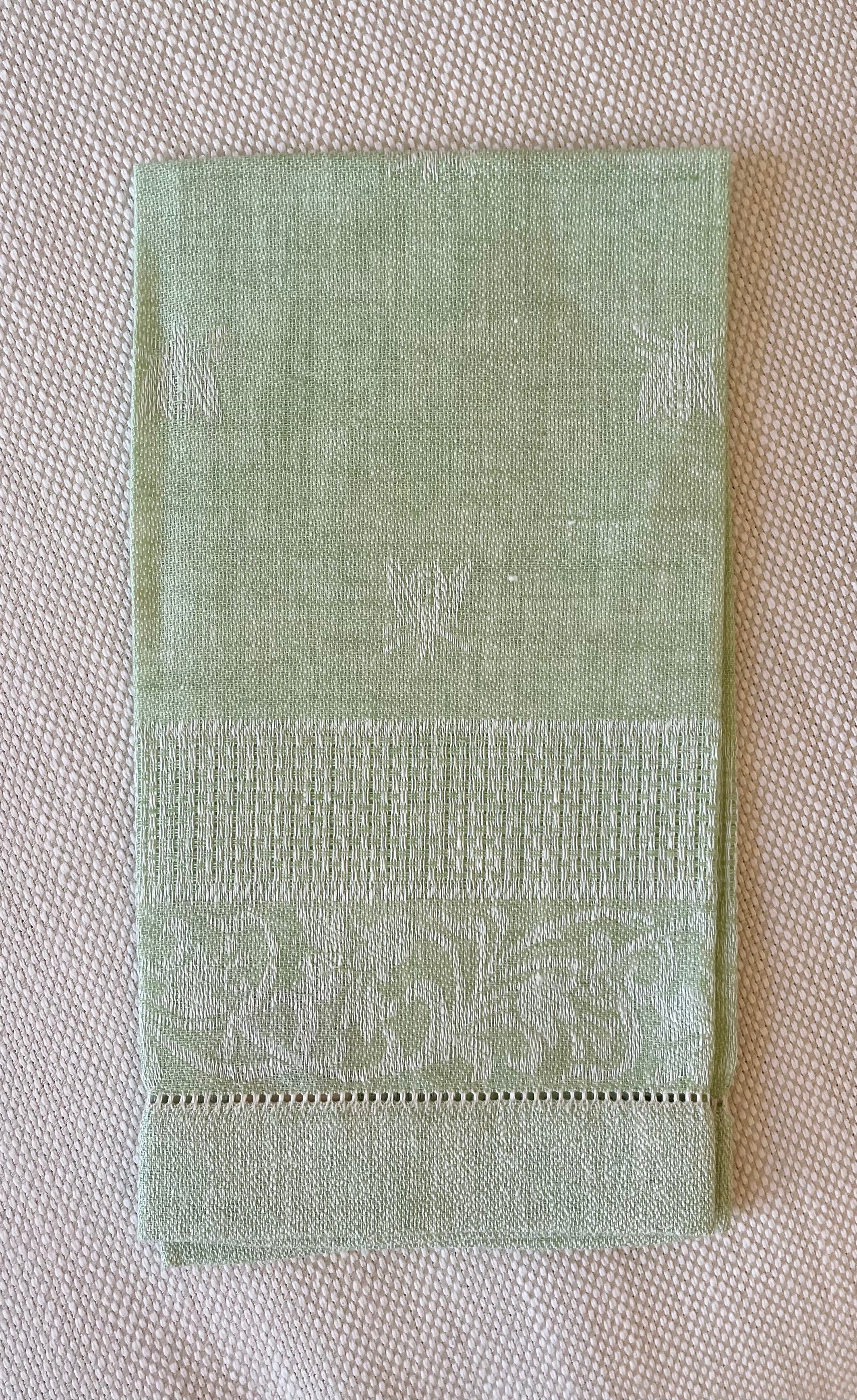 Woven Italian Cotton and Linen Hand Towels