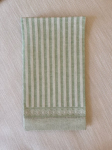 Woven Italian Cotton and Linen Hand Towels