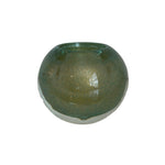 Load image into Gallery viewer, Small green and gold Murano bowl
