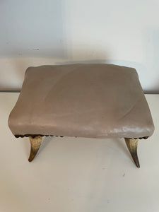 Stool with Horn Legs