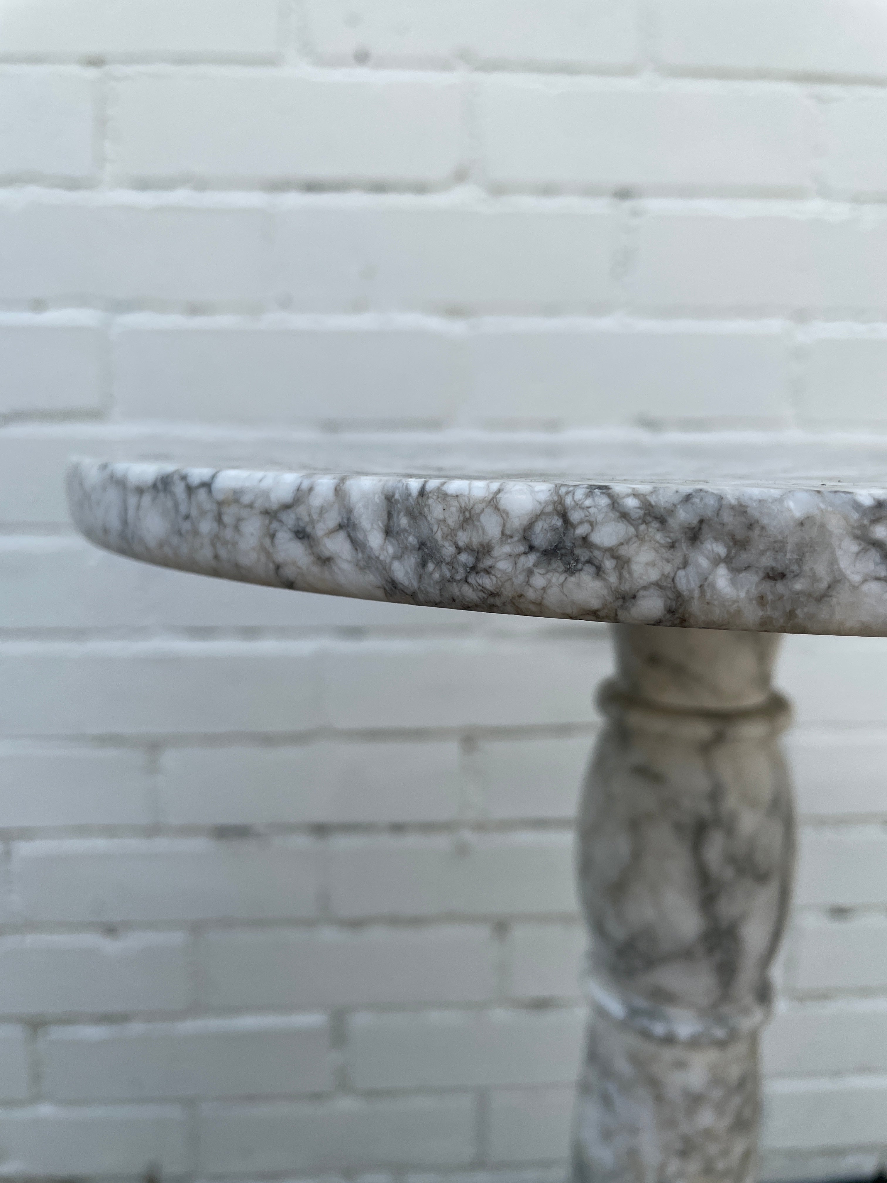 Small Marble Drinks Table