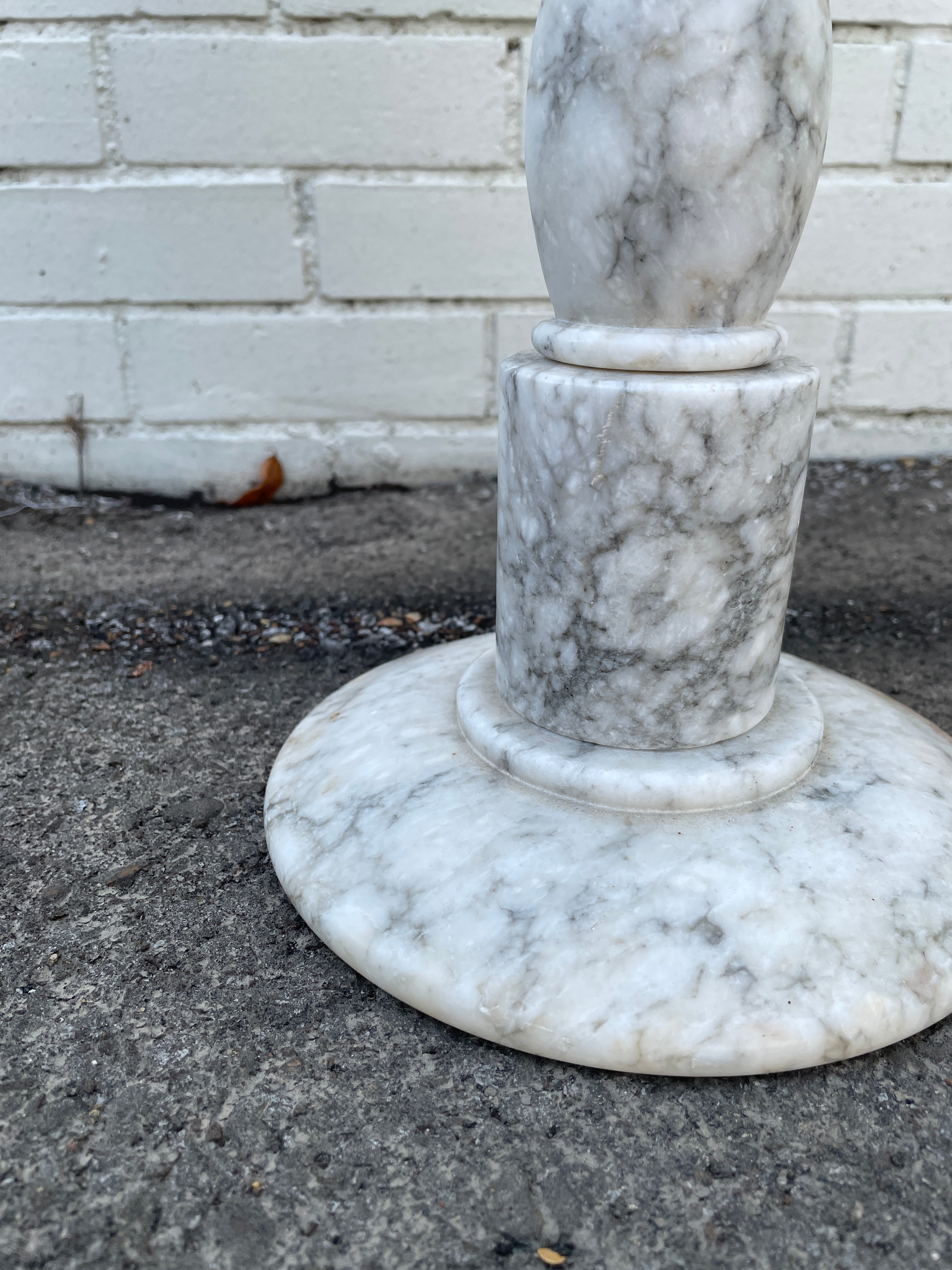 Small Marble Drinks Table