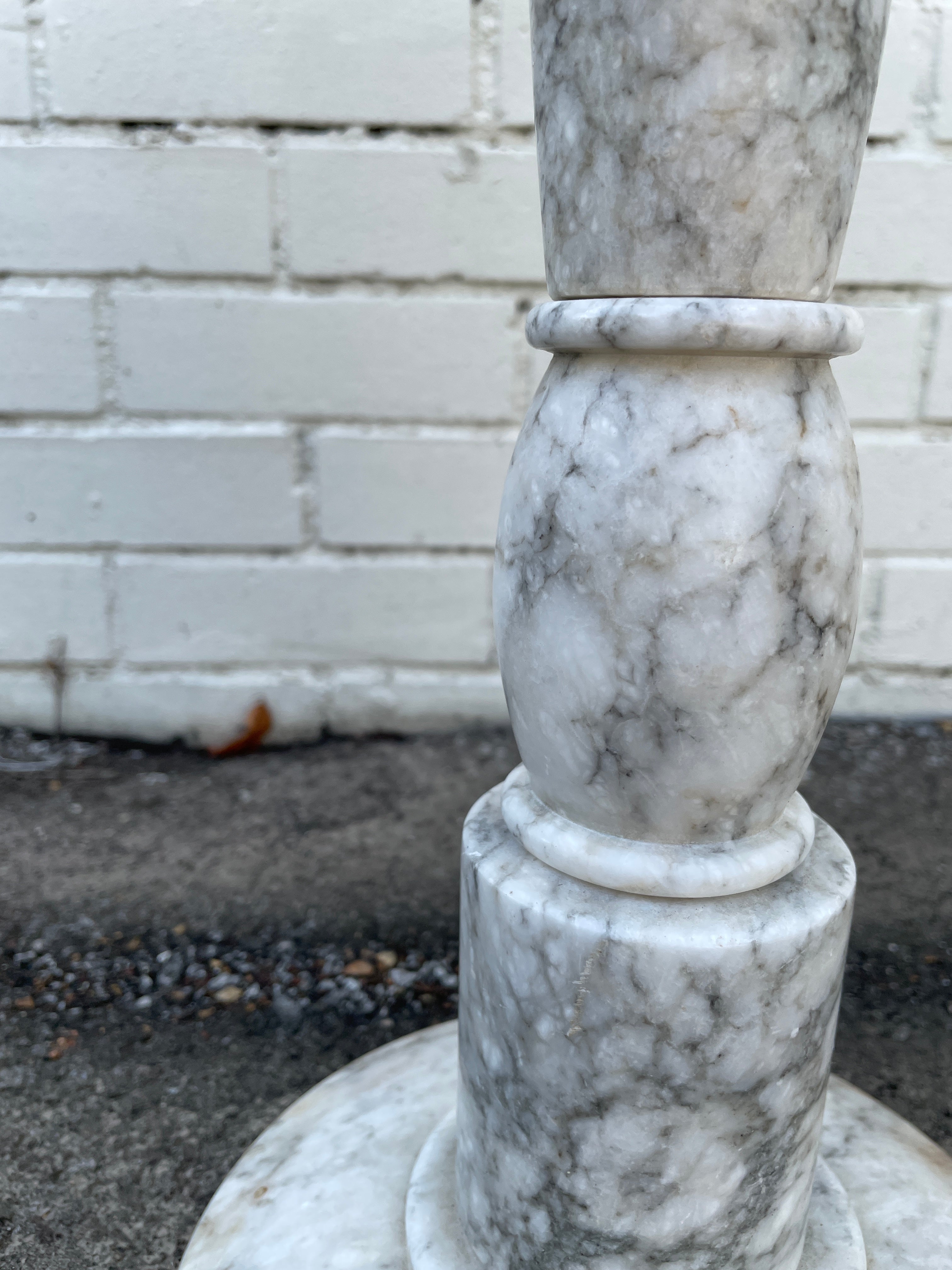 Small Marble Drinks Table