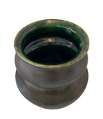 Load image into Gallery viewer, Small Dark Green Pottery Vase
