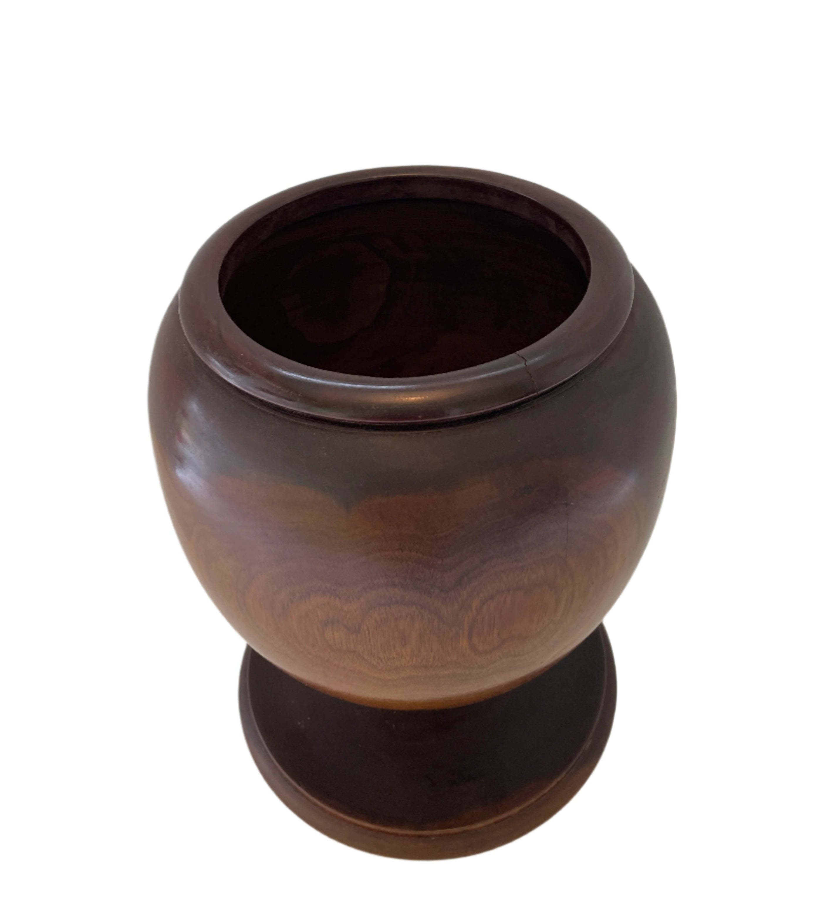 Lignum Vitae Wood Urn