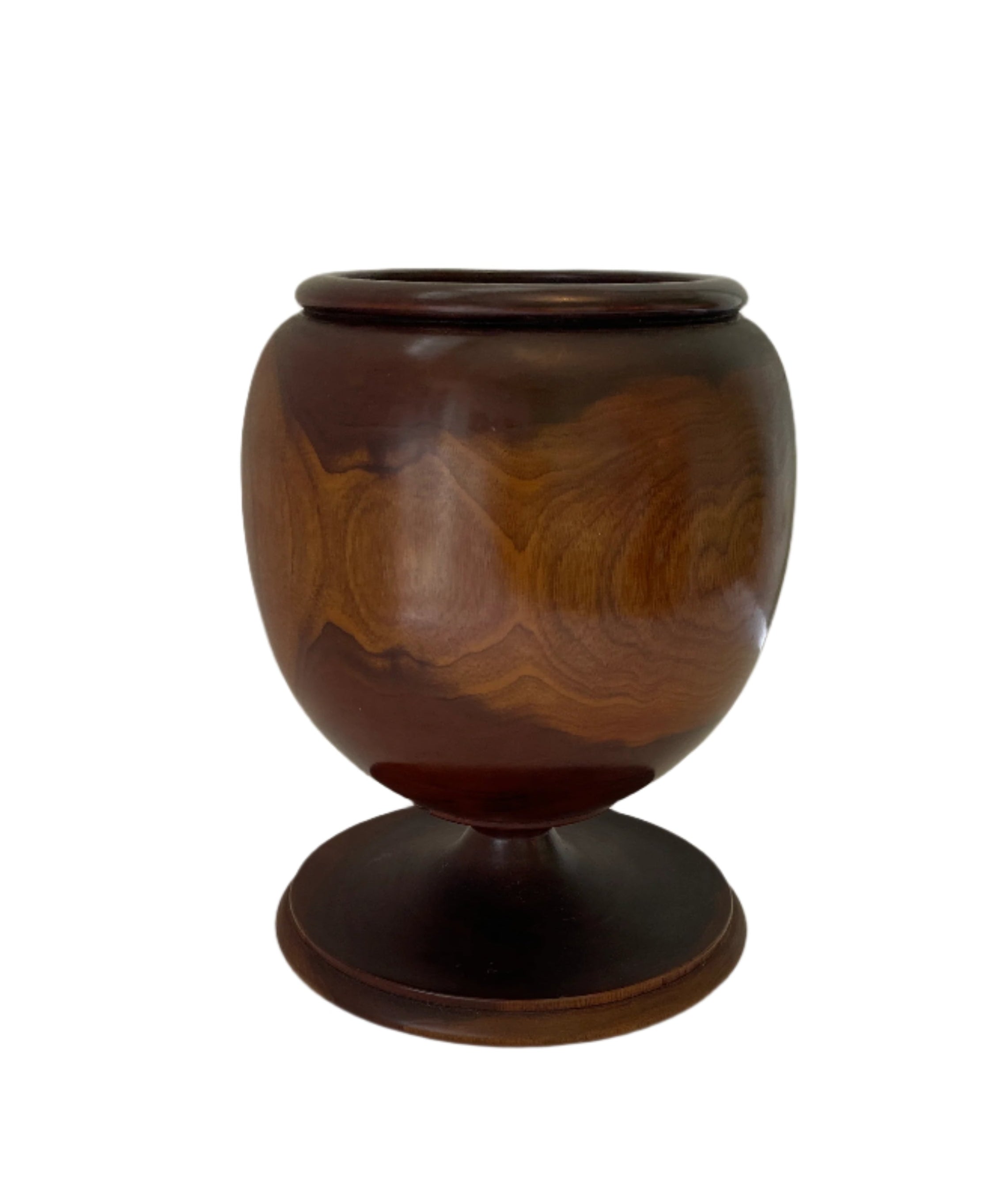 Lignum Vitae Wood Urn