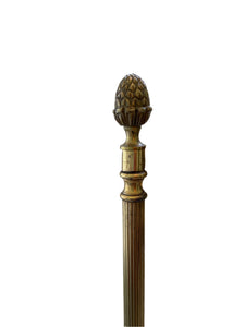 Brass Nesting Tables with Finials