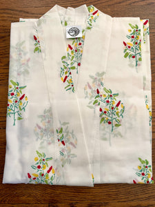 Block Printed Cotton Robes Long Length