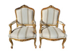 Load image into Gallery viewer, Pair of 19th C. Louis XV Arm Chairs

