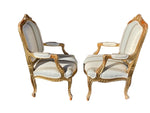 Load image into Gallery viewer, Pair of 19th C. Louis XV Arm Chairs

