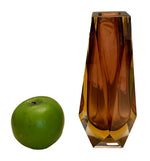 Load image into Gallery viewer, Vintage Amber/Honey Murano Sommerso Vase
