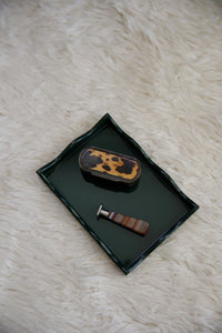 Antique Tortoise & Horn Snuff Box