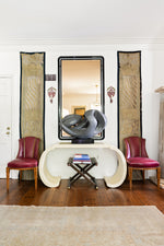 Load image into Gallery viewer, Pair of Red Leather Art Deco Side Chairs
