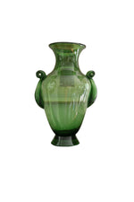 Load image into Gallery viewer, Vintage Large Green Venetian Glass Vase
